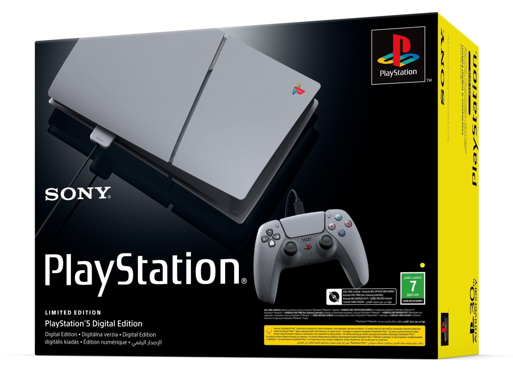 PlayStation 5 Slim Console Digital Edition – 30th Anniversary Limited Edition (PS5) PlayStation 5 Slim Console Digital Edition – 30th Anniversary Limited Edition (PS5)